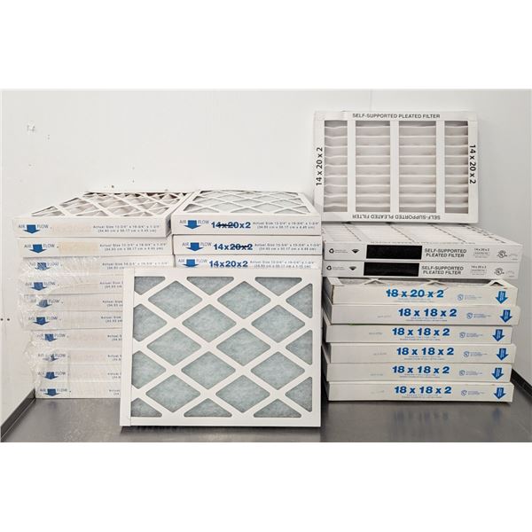 Various Sizes of Filters - Lot of 30pcs | Jas13/Pallet