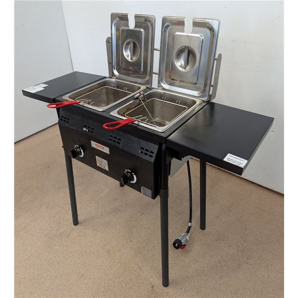 Vevor DBFY01 Commercial Gas Fryer | 455/ft room