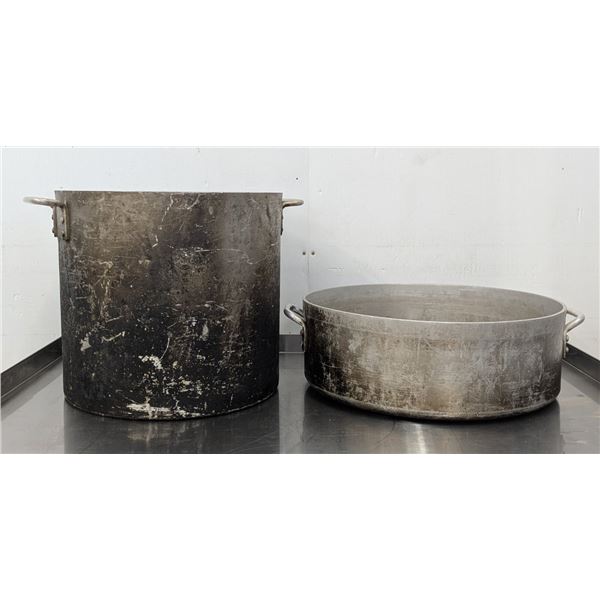 20" & 17" Dia Stock Pots - Lot of 2pcs | Jas23/Pallet