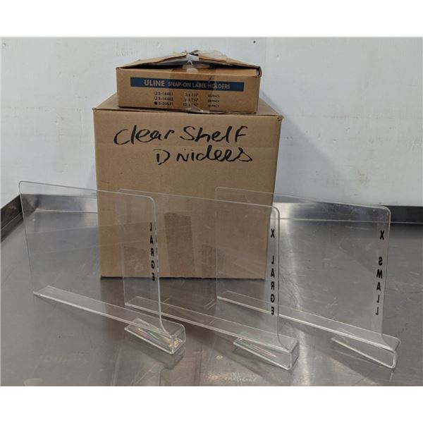 Snap-On Label Holders - Lot of Approx. 15 | Jas26/MR2-1