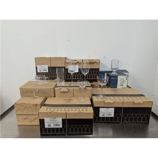 Assorted Glassware - Lot of Approx. 100pcs | Jas28/MR2-2