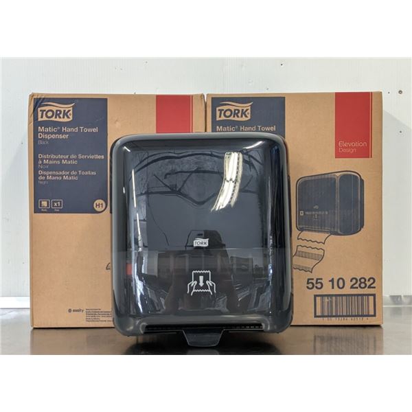 Tork 5510282 Matic Hand Towel Dispensers - Lot of 4 (4 Cases) | Ave52/L2-1