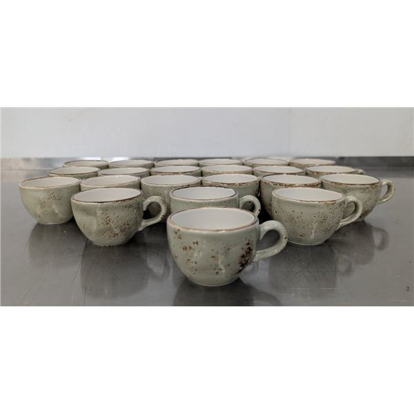 2.5" Dia Demitasse Cups - Lot of  22 | Jas31/FtG