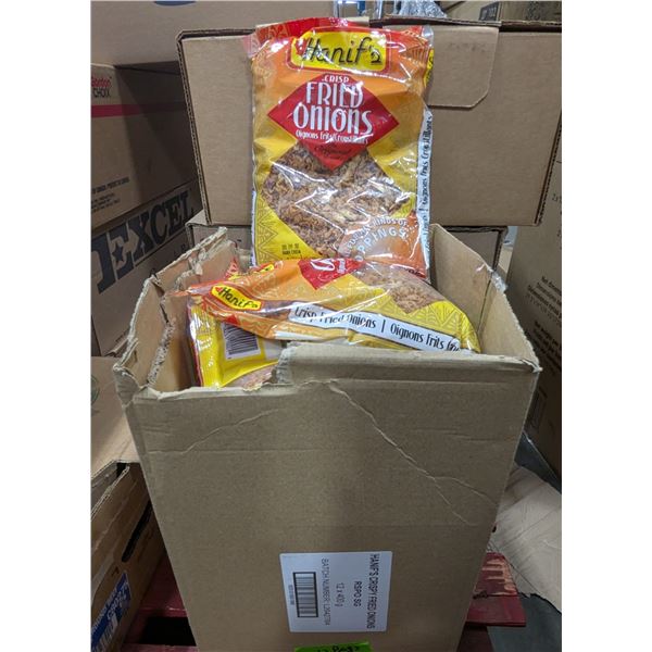 Hanif's Crispy Fried Onions 400g - Lot of 12 | Pallet