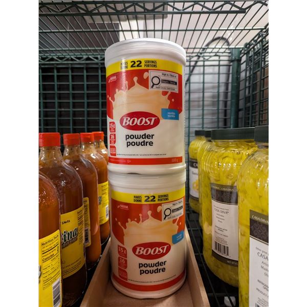Nestle Boost Powder Vanilla 880g - Lot of 2 | EC6