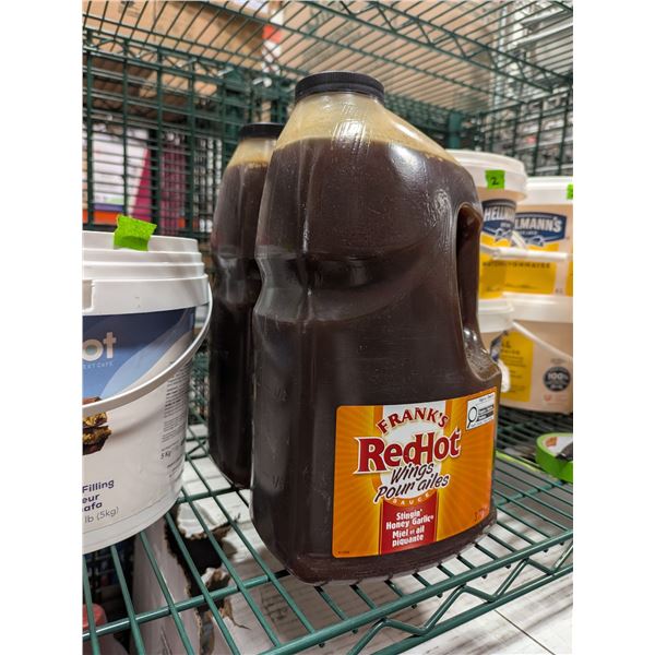 Frank's RedHot Stingin Honey Garlic Sauce 3.78L - Lot of 2 | EC8