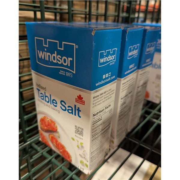 Windsor Table Salt, 1kg - Lot of 3