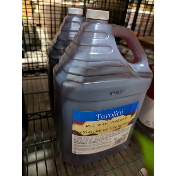 Tavolini Red Wine Vinegar 5L - Lot of 2