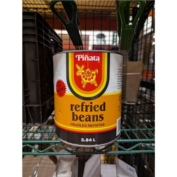 Pinata Refried Beans 2.84L - Lot of 6