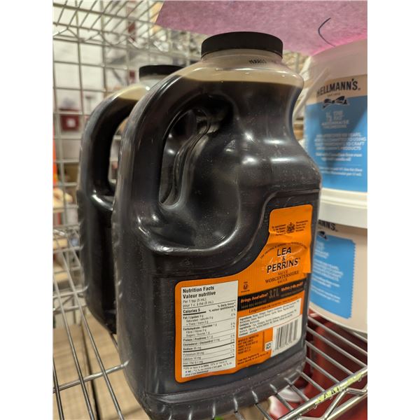 Lea & Perrins Worcestershire Sauce 3.7L - Lot of 2