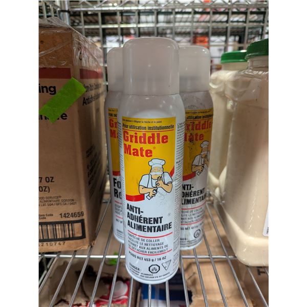 Griddle Mate Food Release, 453g - Lot of 5