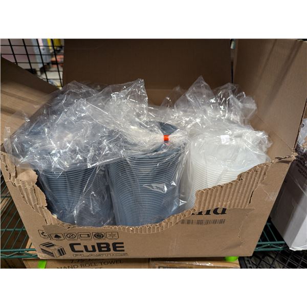 CuBEware CO-518 18oz Round Food Container & Lid - Approx.150set | ML2-1