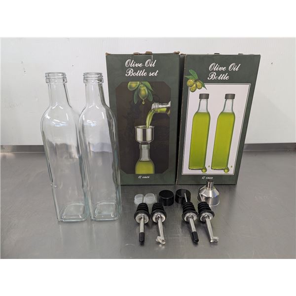 17oz Olive Oil Bottle Set - Lot of 2 (2 Cases) | Ave50/FtB