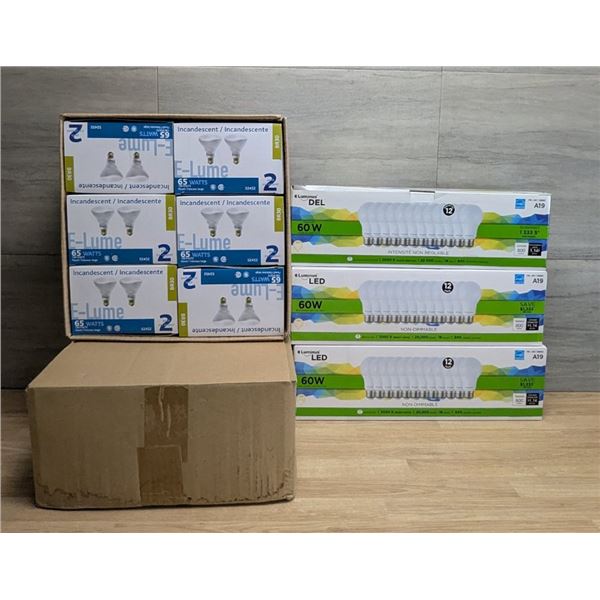 Luminus Del 60Watts & E-Lume 65Watts - Lot of 60 | VM11/L6CR4