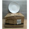 Image 1 : 11-1/2" Evo Pearl Deep Pasta Plates (29.4cm), Dudson 4EVP285RV - Lot of 12 (1 Case)