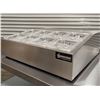 Image 3 : 28" Countertop Refrigerated Prep Rail w/8 x GN 1/6 Pans, Omcan 47862