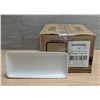 Image 1 : 8-1/2" x 3-7/8" Evo Pearl Chefs Rectangular Plates (21.4x9.6cm), Dudson 4EVP953RV - Lot of 12 (1 Cas