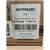 Image 5 : 8-1/2" x 3-7/8" Evo Pearl Chefs Rectangular Plates (21.4x9.6cm), Dudson 4EVP953RV - Lot of 12 (1 Cas