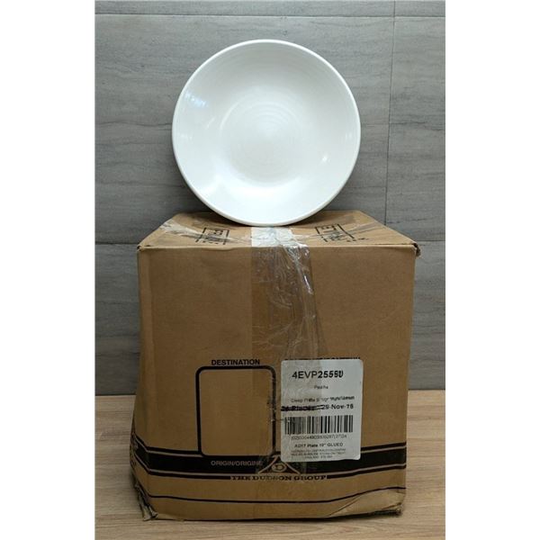 9.5" Evo Pearl Deep Plates (24.3cm), Dudson 4EVP255RV - Lot of 24 (1 Case)