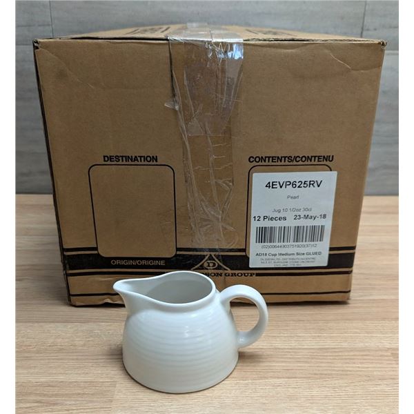 10.5oz Evo Pearl Jug / Pitchers (30cl), Dudson 4EVP625RV - Lot of 12 (1 Case)