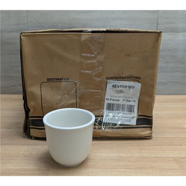 11-1/4oz Evo Pearl Cups (32cl), Dudson 4EVP091RV - Lot of 18 (1 Case)