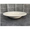 Image 2 : 8.5" Plain White Soup Plates Classic, Dudson 3PLW360C9 - Lot of 24 (2 Boxes)