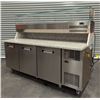 Image 1 : Italiana 75" Refrigerated Pizza Prep Table