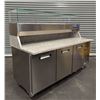 Image 2 : Italiana 75" Refrigerated Pizza Prep Table