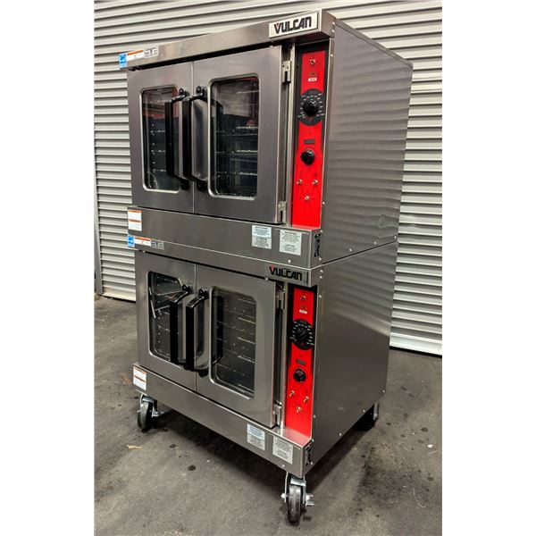 Vulcan VC5ED Double Deck Full Size Electric Convection Ovens