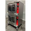 Image 1 : Vulcan VC5ED Double Deck Full Size Electric Convection Ovens