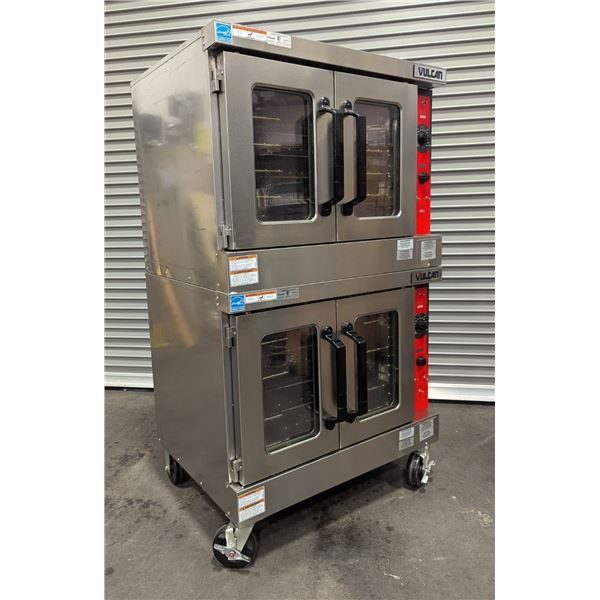 Vulcan VC5ED Double Deck Full Size Electric Convection Ovens