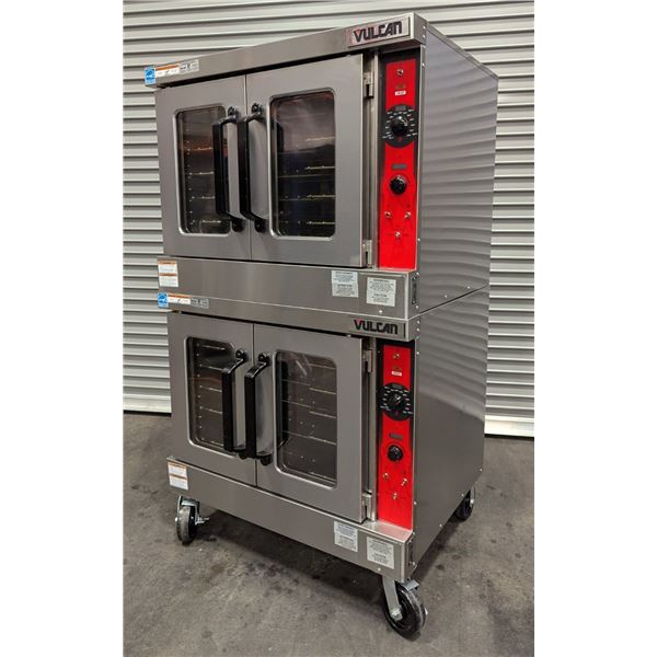 Vulcan VC5ED Double Deck Full Size Electric Convection Ovens