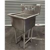 Image 2 : Efi SI818-INC 18" x 18" x 11" Center Drain One Tub Sink w/Faucet