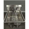 Image 4 : Efi SI818-INC 18" x 18" x 11" Center Drain One Tub Sink w/Faucet