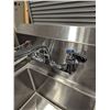 Image 5 : Efi SI818-INC 18" x 18" x 11" Center Drain One Tub Sink w/Faucet