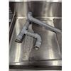 Image 5 : Efi 24" x 24" Stainless Steel Two Tub Sink w/Drain Boards & Faucet
