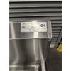 Image 8 : Efi 24" x 24" Stainless Steel Two Tub Sink w/Drain Boards & Faucet
