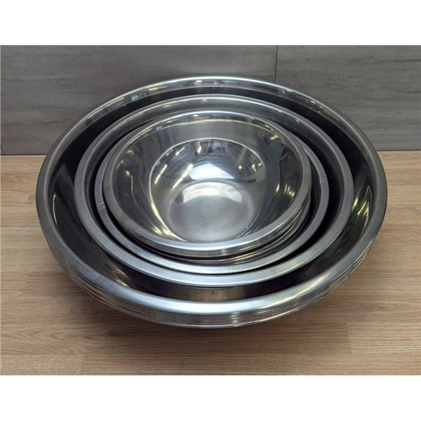 Various Sizes of Stainless Steel Bowls - Lot of 20pcs