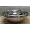 Image 2 : Various Sizes of Stainless Steel Bowls - Lot of 20pcs