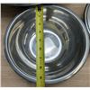 Image 4 : Various Sizes of Stainless Steel Bowls - Lot of 20pcs