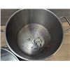 Image 5 : 12qt Stainless Steel Stock Pots With Lids, Omcan 80438 - Set of 3