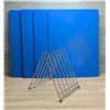 Image 1 : 18" x 24" Blue Cutting Boards With Stand