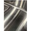 Image 12 : 90" x 24" Three Tub Two Drain Boards Sink, Omcan 22117