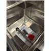Image 6 : 59" x 24" Three Tub Sink, Omcan 22114