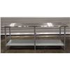 Image 1 : 84" x 24" Stainless Steel Work Table, Omcan 22069