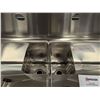 Image 9 : 53" x 30" Two Tub Sink, Omcan 22119