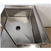 Image 6 : 26.5" x 26.5" x 16" Stainless Corner Mop Sink w/ Drain Basket, Omcan 47470