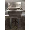 Image 2 : 23" x 24" Single Tub Sink, Omcan 22112