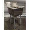Image 4 : 23" x 24" Single Tub Sink, Omcan 22112