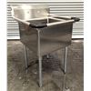 Image 2 : 29" x 30" Single Tub Sink, Omcan 22118
